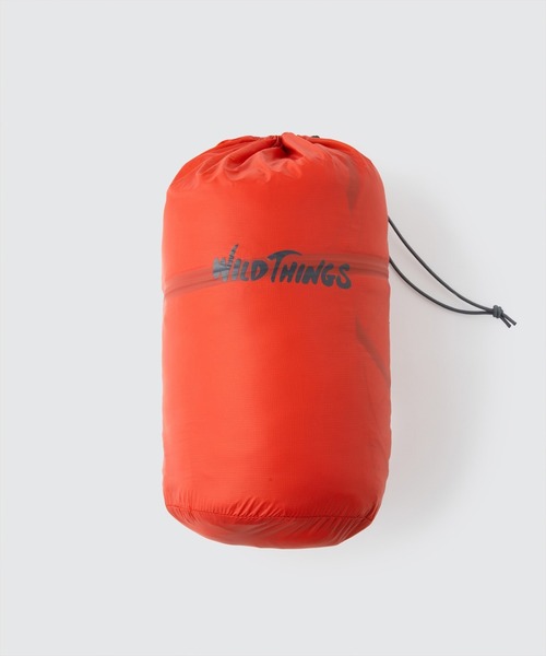 WILD THINGS(ワイルドシングス)の「WILD THINGS/ワイルドシングス BIVOUAC LOFT JACKET LOFTECH ブランドロゴ ダウンジャケット ポケッタブル(ダウンジャケット/コート・メンズ・レッド・M)」の4枚目の写真