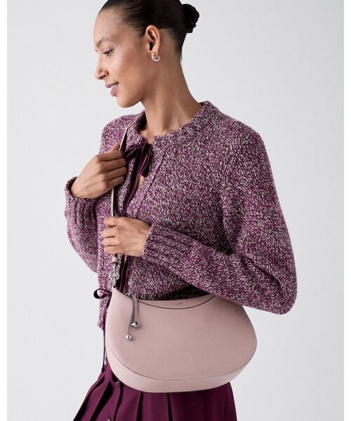kate spade new york（ケイトスペード ニューヨーク）の「リブ ショルダー バッグ（ショルダーバッグ・レディース・ピンク・ONESIZE）」の2枚目の写真