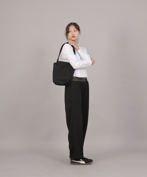 SAINTCREW（セントクルー）の「コットントラペーズポケットエコバッグ TPE-165 ブラックM（エコバッグ/サブバッグ・レディース・その他・フリー）」の6枚目の写真