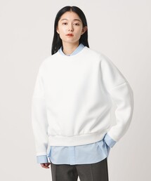 ＜MARW UNITED ARROWS＞クルーネック ダンボール プルオーバー
