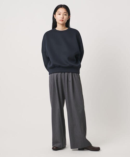 MARW UNITED ARROWS（マルゥ ユナイテッドアローズ）の「＜MARW UNITED ARROWS＞クルーネック ダンボール プルオーバー（スウェット・レディース・ダークグレー/ネイビー/ホワイト・FREE）」の11枚目の写真