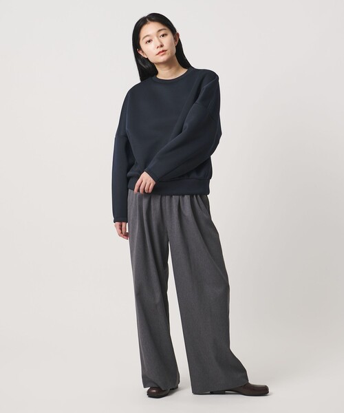 MARW UNITED ARROWS（マルゥ ユナイテッドアローズ）の「＜MARW UNITED ARROWS＞クルーネック ダンボール プルオーバー（スウェット・レディース・ダークグレー/ネイビー/ホワイト・FREE）」の12枚目の写真