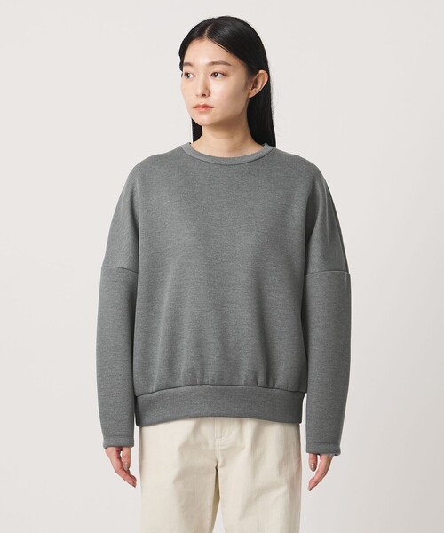 MARW UNITED ARROWS（マルゥ ユナイテッドアローズ）の「＜MARW UNITED ARROWS＞クルーネック ダンボール プルオーバー（スウェット・レディース・ダークグレー/ネイビー/ホワイト・FREE）」の13枚目の写真