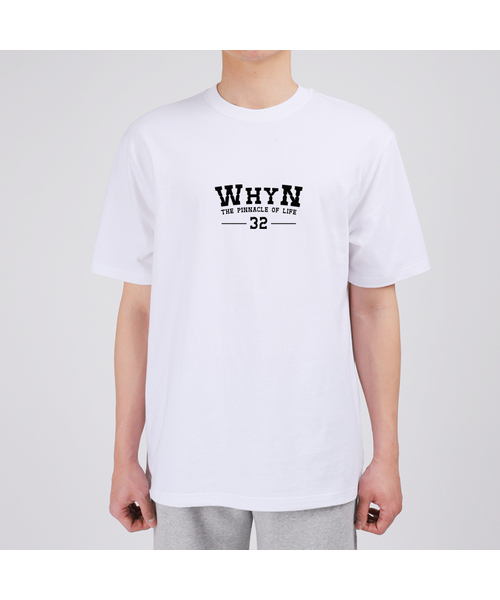 WHYN(ワイエヌ)の「ライフ32 半袖Tシャツ F04BRD_WBX10971(Tシャツ/カットソー・メンズ・グレー系その他/ブルー/ホワイト/ブラック・L/XL/S/M)」の2枚目の写真