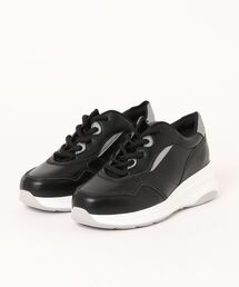 JOLI ENCORE(FR) ジョリー・アンコール PLATFORM BICOLOR SNEAKERS 5.5 プラットフォームバイカラースニーカー5.5 JE-47 BLACK