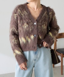 ノルディックシャギーカーデ