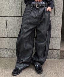 ASSORT TUCK DESIGN CHINO PANTS / アソートタックデザインチノパン