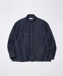 THOUSANDS/サウザンズ/DENIM BOSOM SHIRT