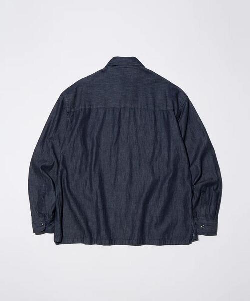 GARDEN TOKYO(ガーデントウキョウ)の「THOUSANDS/サウザンズ/DENIM BOSOM SHIRT(シャツ/ブラウス・メンズ・ホワイト/その他4・L/M)」の6枚目の写真
