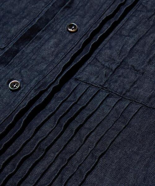 GARDEN TOKYO(ガーデントウキョウ)の「THOUSANDS/サウザンズ/DENIM BOSOM SHIRT(シャツ/ブラウス・メンズ・ホワイト/その他4・L/M)」の7枚目の写真