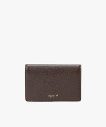 【新品未使用品】agnes b. 名刺入れ ダークブラウン agnes b.｜アニエスベーの名刺入れ（ブラウン/茶色系）通販 - ZOZOTOWN