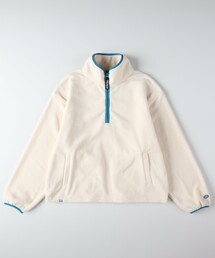 DISCUS フリースハーフZIPプルオーバー