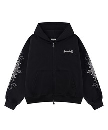 SUPPLIER / サプライヤー Multiple Cross Patch Zip Hoodie
