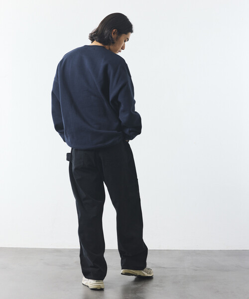 NAUTICA(ノーティカ)の「NAUTICA/ノーティカ Jiro Konami CREW SWEAT 1(スウェット・メンズ・ライトグレー/ネイビー・SMALL/MEDIUM/LARGE/X-LARGE)」の12枚目の写真