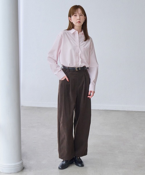 ROPE' PICNIC(ロペピクニック)の「トリコットコーデュロイジャージーパンツ(その他パンツ・レディース・ダークブラウン/グレー/キナリ・S/M/L)」の20枚目の写真