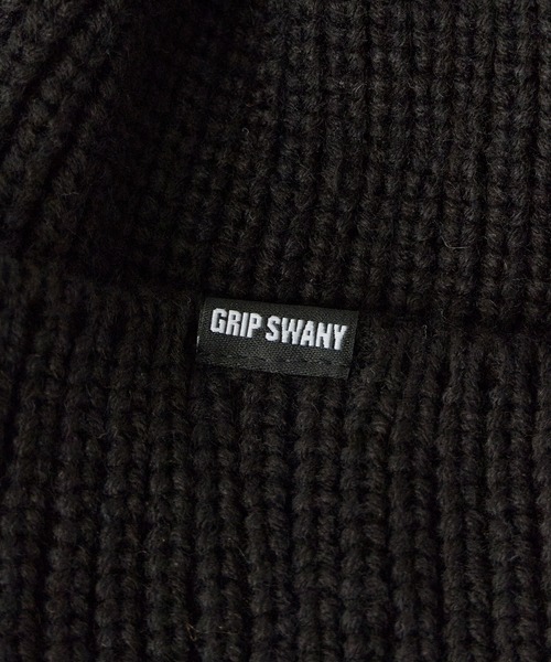 NEW ERA(ニューエラ)の「GRIP SWANY/グリップスワニー × NEW ERA/ニューエラ KNIT TRAPPER ニットキャップ ロゴ刺繍 秋 秋服 2026年秋冬(ニットキャップ/ビーニー・メンズ・ブラック/ベージュ/アイボリー・FREE)」の8枚目の写真