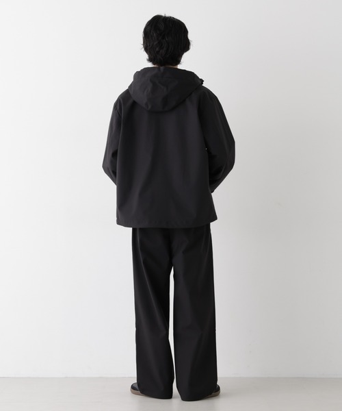 NANO universe(ナノユニバース)の「3レイヤー インタックワイドパンツ(セットアップ可)(その他パンツ・メンズ・ブラック/モカ・M/L/S)」の16枚目の写真
