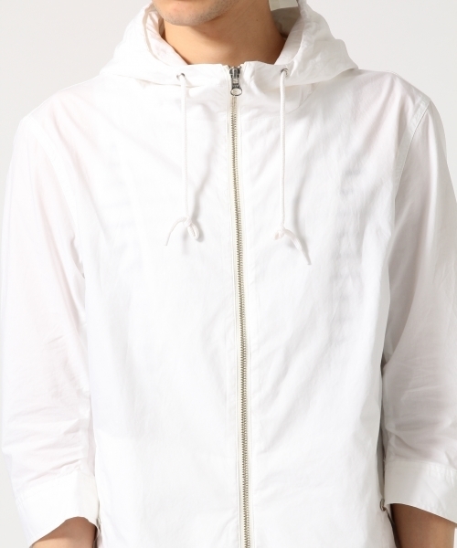 RAGEBLUE（レイジブルー）の「タイプライターシャツパーカ7分袖/719175（シャツ/ブラウス・メンズ・ネイビー/ホワイト/グリーン・MEDIUM/LARGE）」の7枚目の写真