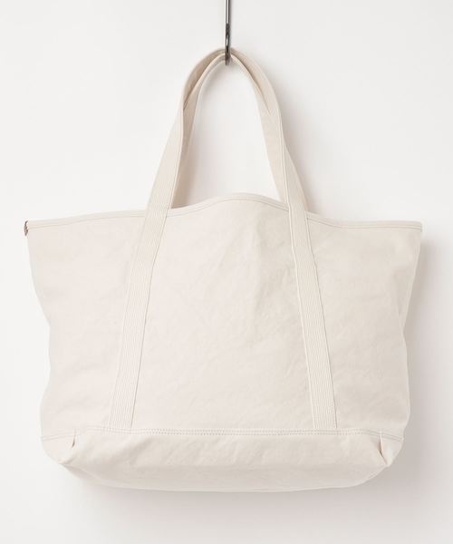 ARTS & CRAFTS（アーツアンドクラフト）の「アーツアンドクラフツ / #9 CANVAS 9号キャンバス / BASIC TOTE  ベーシックトート（トートバッグ・メンズ・オリーブ/タン/ブラック/オフホワイト・FREE）」の2枚目の写真