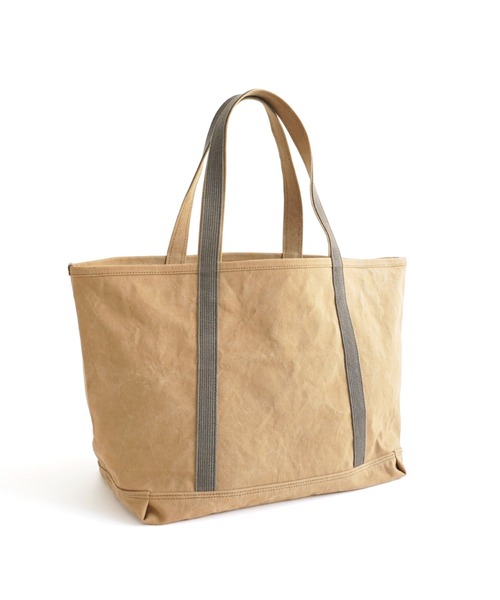 ARTS & CRAFTS（アーツアンドクラフト）の「アーツアンドクラフツ / #9 CANVAS 9号キャンバス / BASIC TOTE  ベーシックトート（トートバッグ・メンズ・オリーブ/タン/ブラック/オフホワイト・FREE）」の11枚目の写真