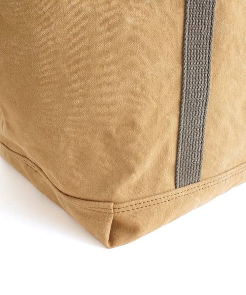ARTS & CRAFTS（アーツアンドクラフト）の「アーツアンドクラフツ / #9 CANVAS 9号キャンバス / BASIC TOTE  ベーシックトート（トートバッグ・メンズ・オリーブ/タン/ブラック/オフホワイト・FREE）」の6枚目の写真