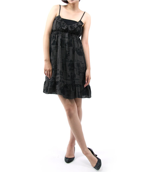 HYSTERIC GLAMOUR ブラックキャミワンピース 美品【ヒステリック