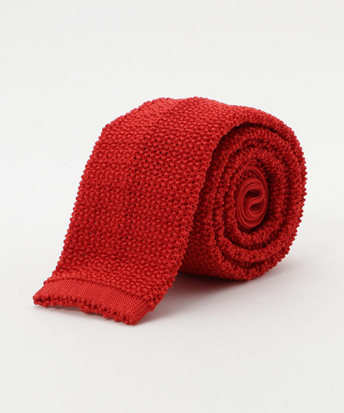 ascot(アスコット)の「ASCOT シルクニットタイ - Made In Germany -(ネクタイ・メンズ・ホワイト/ブラック/ブラウン/スカイブルー/ネイビー/レッド/オレンジ/コバルトブルー/ボルドー・FREE)」の7枚目の写真