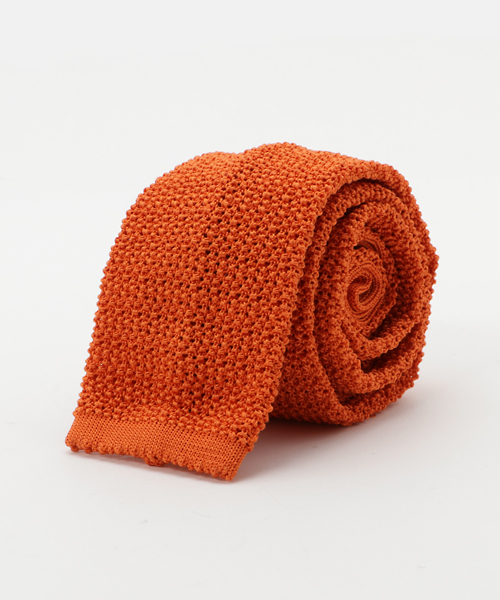 ascot(アスコット)の「ASCOT シルクニットタイ - Made In Germany -(ネクタイ・メンズ・ホワイト/ブラック/ブラウン/スカイブルー/ネイビー/レッド/オレンジ/コバルトブルー/ボルドー・FREE)」の9枚目の写真