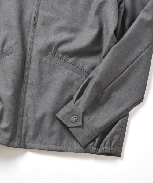 SHIPS JET BLUE(シップスジェットブルー)の「SHIPS JET BLUE: T/R ベトジャン(その他アウター・メンズ・グレー/ブラック・MEDIUM/SMALL/LARGE)」の12枚目の写真