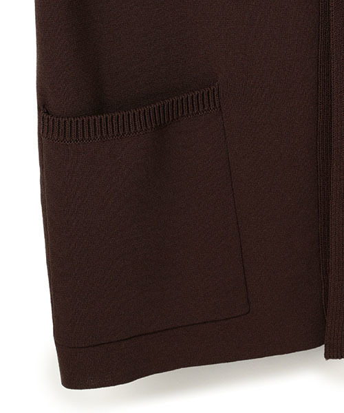 ESTNATION（エストネーション）の「ESTNATION ミラノリブレーヨンカーディガン（カーディガン/ボレロ・メンズ・ブラウン/ネイビー・SMALL/MEDIUM/LARGE）」の14枚目の写真