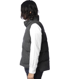 【感謝価格】 SHIPS（シップス）の「MONITALY×KLUANE: TWEED VEST DOWN ジャケット・アウター