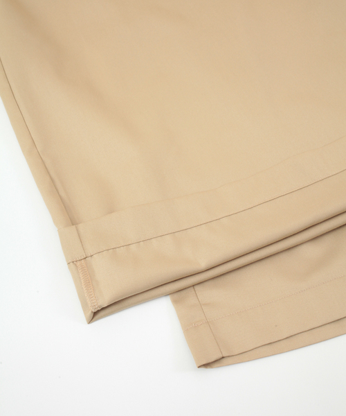 titivate（ティティベイト）の「フロントタックワイドフレアパンツ（その他パンツ・レディース・ネイビー/イエロー/オレンジ/ライトベージュ/ブルー・L/M/S）」の10枚目の写真