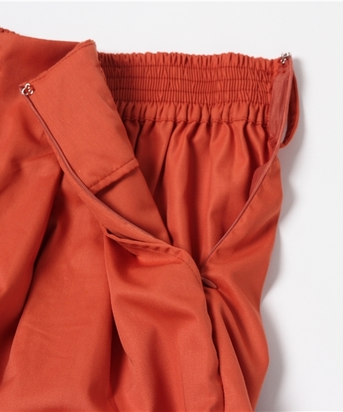 titivate（ティティベイト）の「フロントタックワイドフレアパンツ（その他パンツ・レディース・ネイビー/イエロー/オレンジ/ライトベージュ/ブルー・L/M/S）」の18枚目の写真