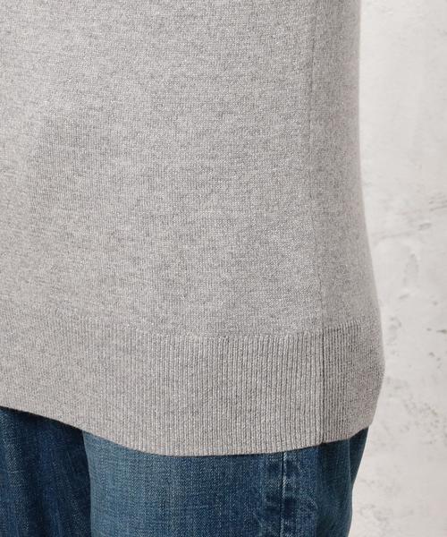 green label relaxing（グリーンレーベルリラクシング）の「◆CF W/RY/N ラメ ラグラン Vネック ニット ◆（ニット/セーター・レディース・グレー/オフホワイト/ピンク・40/38/42/36）」の15枚目の写真