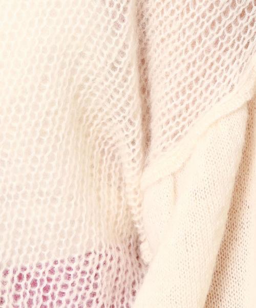 Another Edition（アナザーエディション）の「ボリュームスリーブニットプルオーバー ◆（ニット/セーター・レディース・オフホワイト/ケリー/ピンク・FREE）」の13枚目の写真