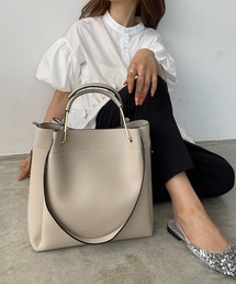 210nouve（トゥージュヌーブ）の「4wayマルチトートバッグ(A4サイズ可)（トートバッグ）」