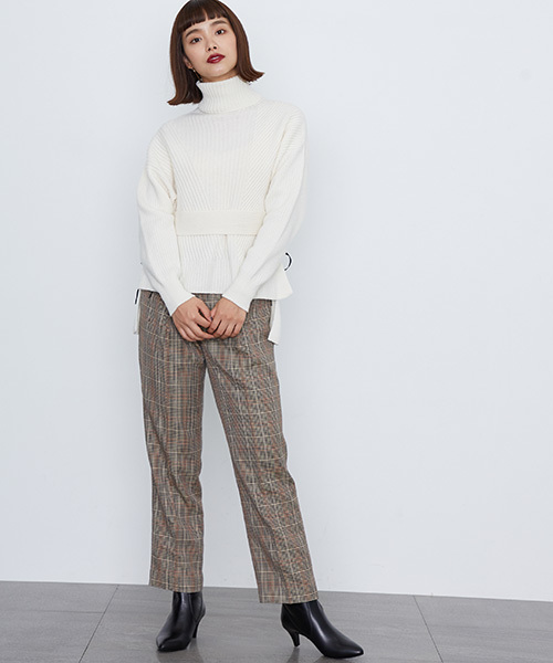 STUDIOUS（ステュディオス）の「ミッドカーフブーツ（ブーツ・レディース・ブラック/バーガンディー・SMALL/MEDIUM）」の4枚目の写真