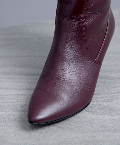 STUDIOUS（ステュディオス）の「ミッドカーフブーツ（ブーツ・レディース・ブラック/バーガンディー・SMALL/MEDIUM）」の10枚目の写真