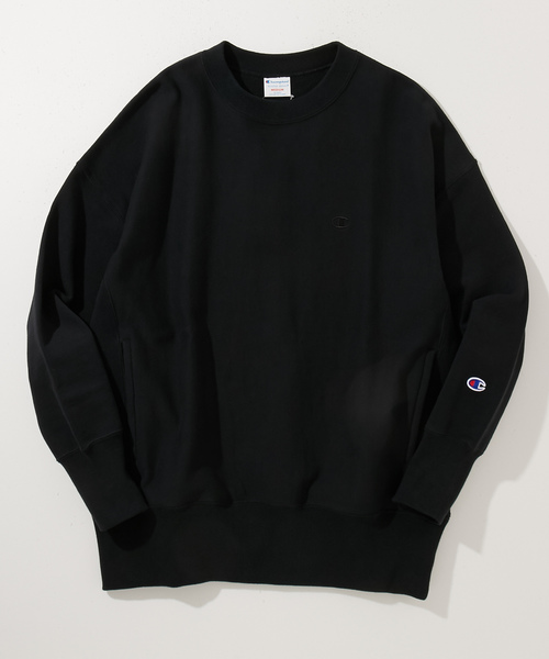 Champion（チャンピオン）の「Champion チャンピオン 別注 / リバースウィーブ スウェット C8-M011（スウェット・メンズ・オフホワイト/グレー/ブラック/ダークネイビー・S/M/L）」の4枚目の写真