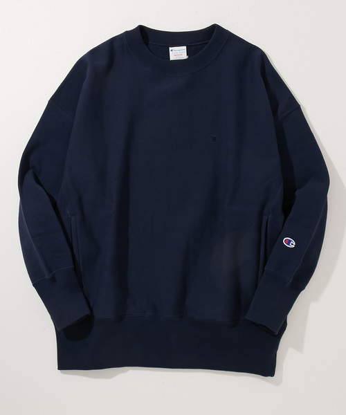 Champion（チャンピオン）の「Champion チャンピオン 別注 / リバースウィーブ スウェット C8-M011（スウェット・メンズ・オフホワイト/グレー/ブラック/ダークネイビー・S/M/L）」の22枚目の写真