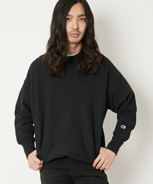 Champion（チャンピオン）の「Champion チャンピオン 別注 / リバースウィーブ スウェット C8-M011（スウェット・メンズ・オフホワイト/グレー/ブラック/ダークネイビー・S/M/L）」の19枚目の写真