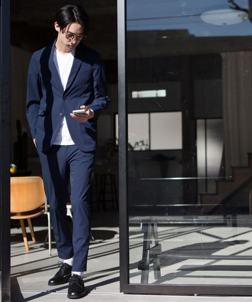 coen（コーエン）の「(セットアップ企画)ナイロンPUテーパードパンツ（その他パンツ・メンズ・オリーブ/ネイビー/ブラック・MEDIUM/X-LARGE/LARGE/SMALL）」の6枚目の写真