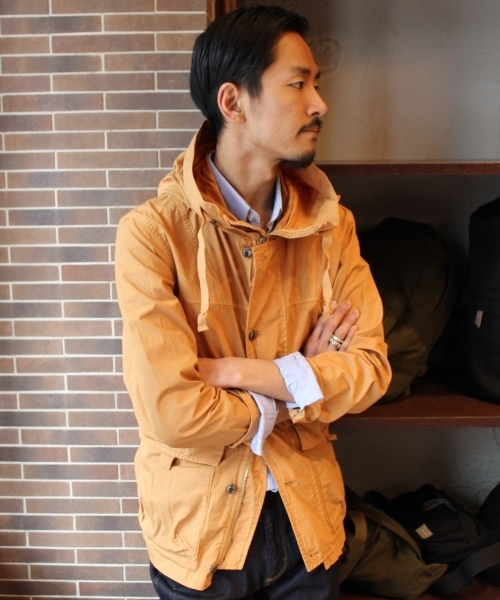 JOURNAL STANDARD（ジャーナルスタンダード）の「ハイミクロピーチフードブルゾン_#（ブルゾン・メンズ・グリーン/ブルー/ゴールド/ターコイズブルー/オレンジ・LARGE/MEDIUM）」の5枚目の写真