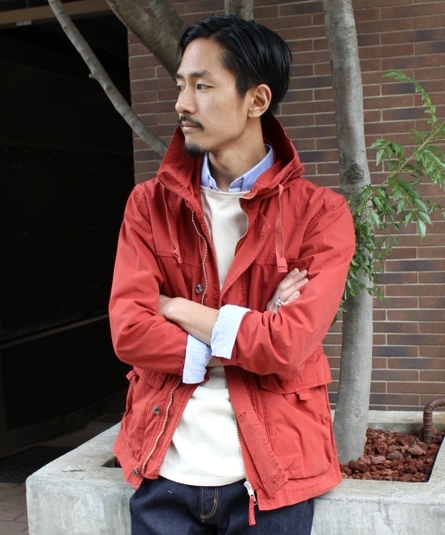 JOURNAL STANDARD（ジャーナルスタンダード）の「ハイミクロピーチフードブルゾン_#（ブルゾン・メンズ・グリーン/ブルー/ゴールド/ターコイズブルー/オレンジ・LARGE/MEDIUM）」の4枚目の写真