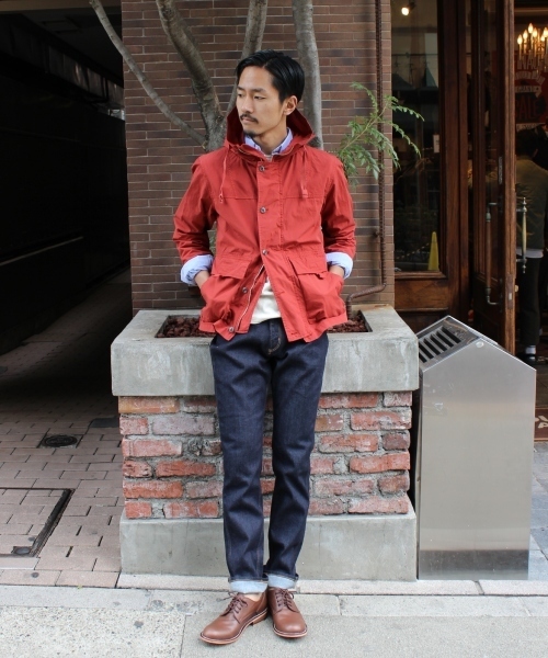 JOURNAL STANDARD（ジャーナルスタンダード）の「ハイミクロピーチフードブルゾン_#（ブルゾン・メンズ・グリーン/ブルー/ゴールド/ターコイズブルー/オレンジ・LARGE/MEDIUM）」の15枚目の写真