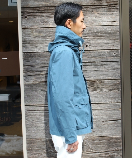 JOURNAL STANDARD（ジャーナルスタンダード）の「ハイミクロピーチフードブルゾン_#（ブルゾン・メンズ・グリーン/ブルー/ゴールド/ターコイズブルー/オレンジ・LARGE/MEDIUM）」の12枚目の写真