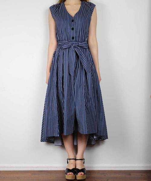 セール ストライプシャツワンピース ワンピース Deicy デイシー のファッション通販 Zozotown