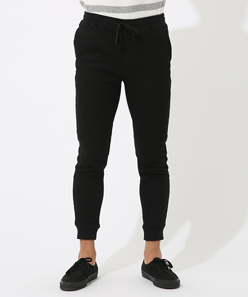 AZUL by moussy（アズールバイマウジー）の「カットライクドビー裾リブパンツ（その他パンツ・メンズ・ネイビー/ブラック/トップグレー・MEDIUM/X-LARGE/X-SMALL/LARGE/SMALL）」の7枚目の写真