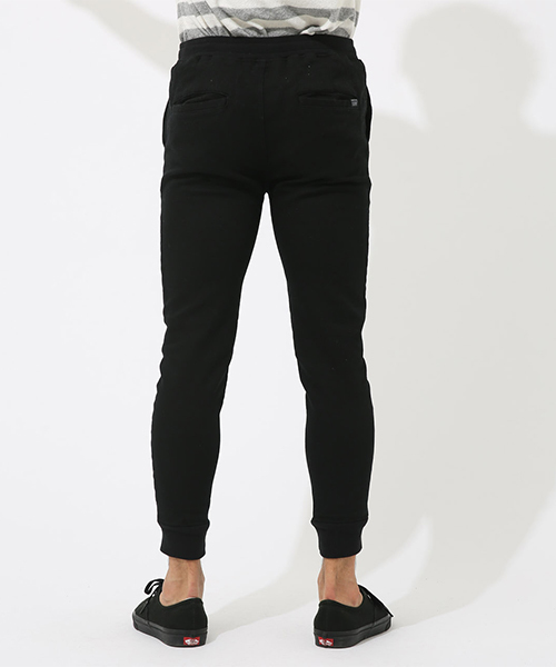 AZUL by moussy（アズールバイマウジー）の「カットライクドビー裾リブパンツ（その他パンツ・メンズ・ネイビー/ブラック/トップグレー・MEDIUM/X-LARGE/X-SMALL/LARGE/SMALL）」の9枚目の写真