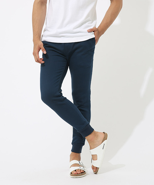 AZUL by moussy（アズールバイマウジー）の「カットライクドビー裾リブパンツ（その他パンツ・メンズ・ネイビー/ブラック/トップグレー・MEDIUM/X-LARGE/X-SMALL/LARGE/SMALL）」の12枚目の写真